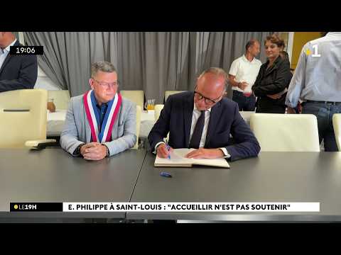 Édouard Philippe in Réunion: The Horizon candidate seeks political support