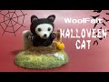 【羊毛フェルト/解説】ハロウィン　ゾンビな猫を作ろう！No.49