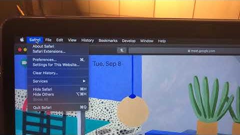 How to turn on mic and camera for google meet on a Mac