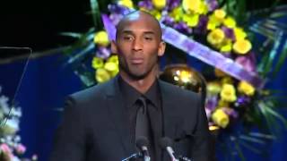 Kobe Bryant on Lakers Owner Dr Jerry Buss Memorial Service - (21-2-13)