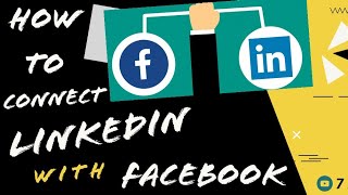 How to connect LinkedIn account with Facebook | Simple and Easy |