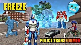 rope hero voice town ( freezer gun power super hero V's Army bese) New update Ayazhussainyt channel) screenshot 4