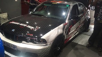 Joburg Auto Tech 2JZ BMW E46 1338hp dyno run with Haltech Elite