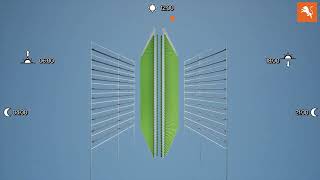 The Modular Carousel System for efficient greenhouse leafy greens production