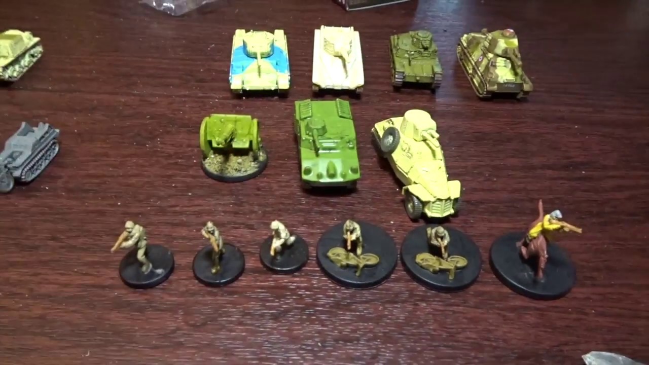 axis & allies miniatures