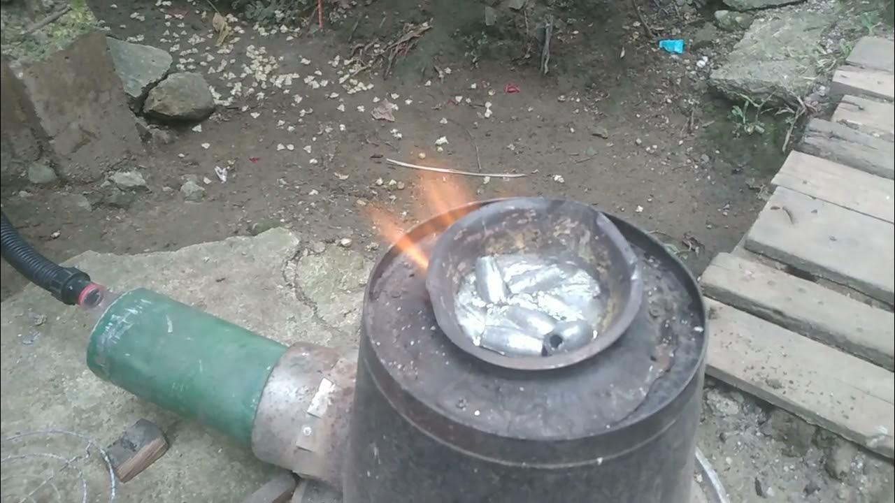 How to melt lead fast YouTube