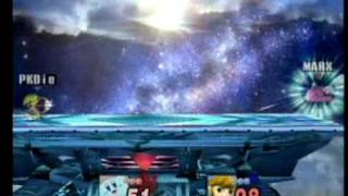 Smash Bros Brawl- Kirby (Marx) vs. Toon Link (PKDie)