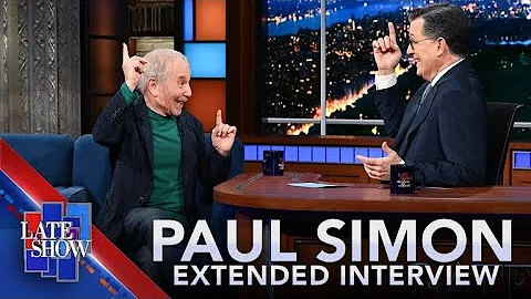 “Life Is Incredible” - Stephen Colbert’s FULL EXTENDED Interview With Paul Simon