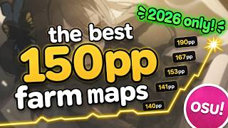 10 Easiest 150PP Farm Maps in osu! (2026)