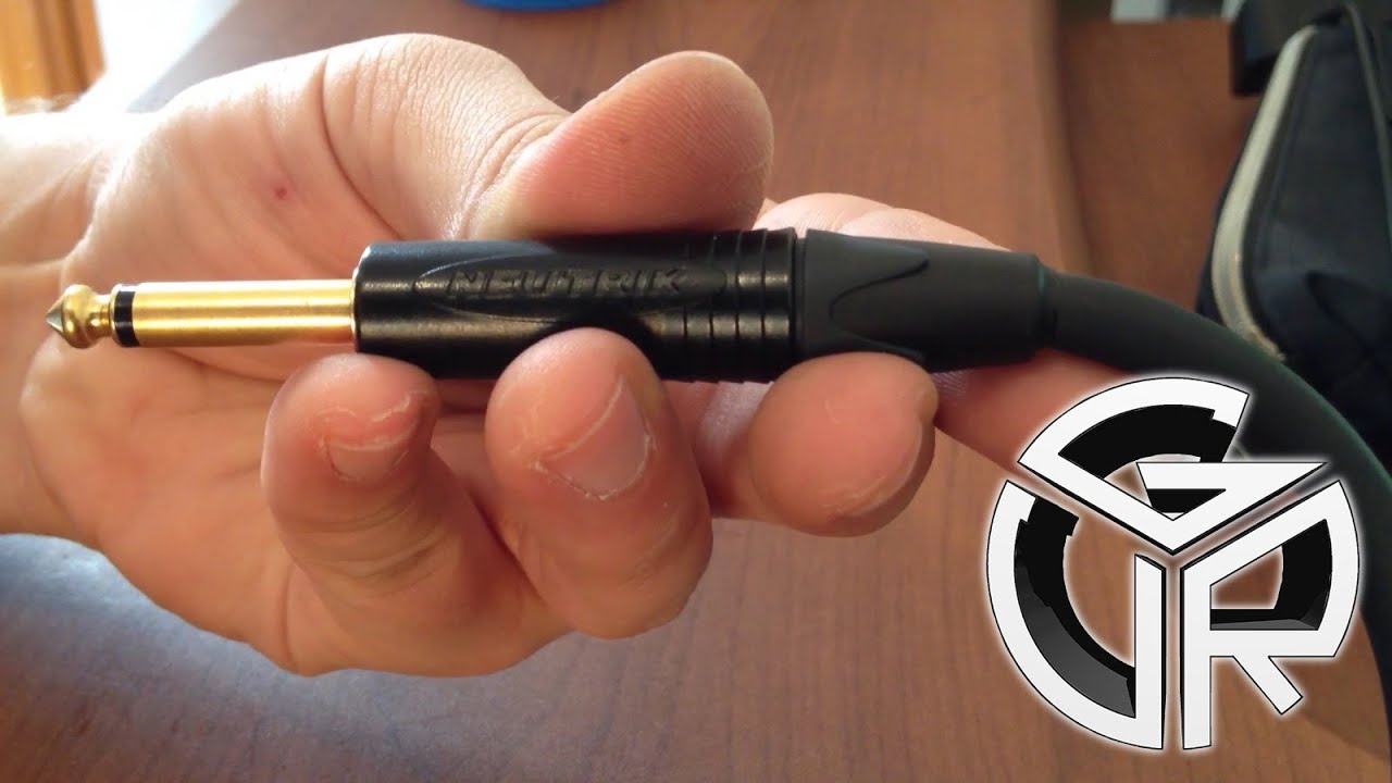 Making my guitar / instrument cable - NEUTRIK - GVR guitarworks