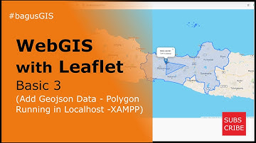 WebGIS with Leaflet basic 3 (add Geojson in Leaflet)