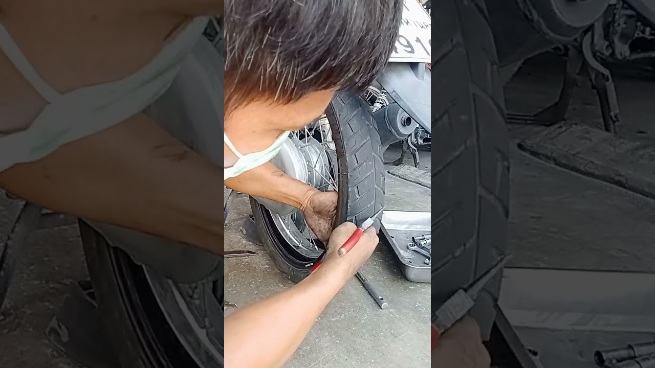 ဘီးမထုတ်ပဲ ကျွတ်လဲနည်း Wave 110iအနောက်ဘီး#honda #honda125i #bicycle #hondabike