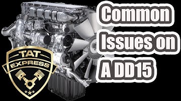 Live Q&A Common issues on  a Semi- DD15 Engine. Updated information on Common issues Detroit Diesel