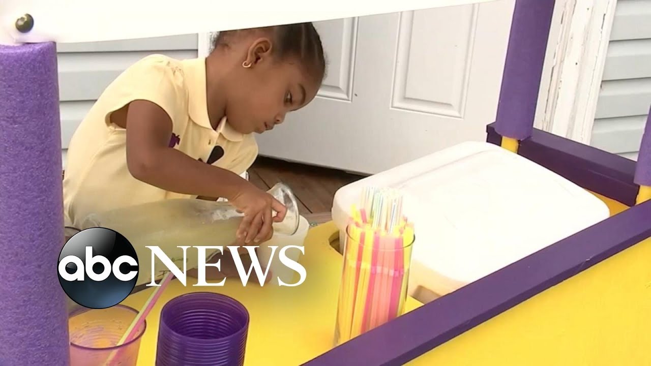 3-year-old girl in North Carolina sells lemonade to help babies in need