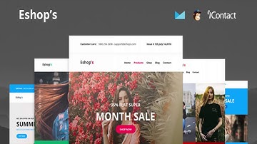 Eshop-s Mail - 8 Unique Responsive Email set + Online Access | Themeforest Website Templates and
