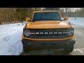 2022 Ford Bronco Outer Banks | POV Binaural Audio | Test Drive