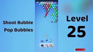 Shoot Bubble Level 25 Walkthrough | Pop Bubbles Game 🎯 | Go Answer screenshot 5