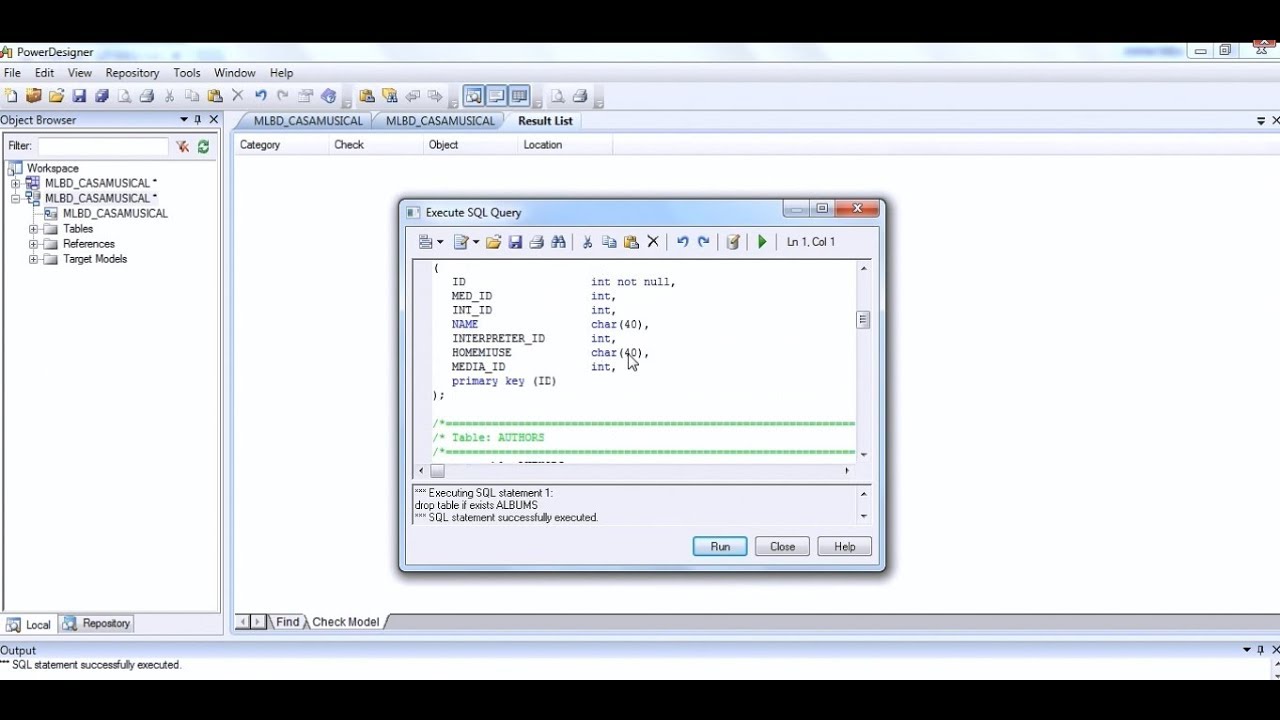 base de datos powerdesigner base de datos powerdesigner