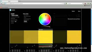 Adobe kuler walkthrough
