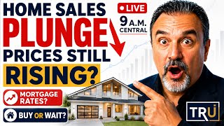 Home Sales Plunge, But Prices Keep Rising — What Should Buyers Do?