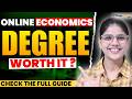 Online Economics Degree in India 🎓 | Worth It or Waste? | Degree &amp; Courses | Honest Review