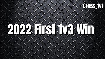 [Cross_tv1] 2022 First 1v3 Game Win | Starcraft Fastest Map Zerg