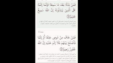 سوره بقره آیات ۱۷۹و۱۸۰با معنی گویا گوارای وجودتان#قرآن #قران_كريم #قران #قرآن_كريم #youtube