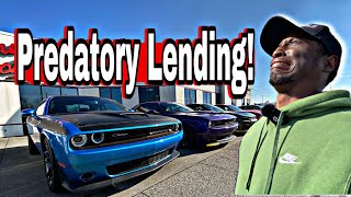 Stellantis Dealers Using Predatory Lending Rates On Young Buyers! Putting Them In Horrible Debt!