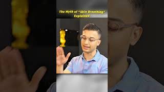 SKIN BREATHING 🙄 #drsarin #dermatologist #trending #viral #viralreels #youtube