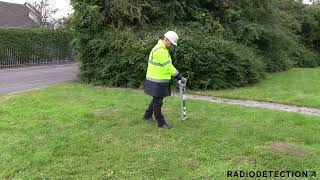 Lordtechsurvey Radiodetection  YouTube How to locate streetlighting cables using the CAT4 and Genny4