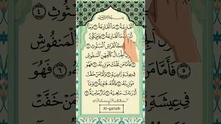 Surah Al-Qariah 🤲🏻 Egzon Ibrahimi #quran #peace #love ❤️