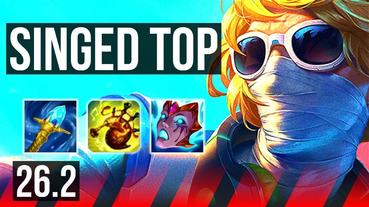 SINGED vs RENEKTON (TOP) | EUW Master | 26.2