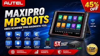 Autel MaxiPRO MP900TS Review – Full OBD2 Scanner w/ ECU Coding, TPMS & 40+ Services