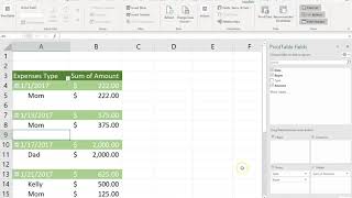 Few Minutes with Excel - Lesson 56 - Pivot Table Part 5