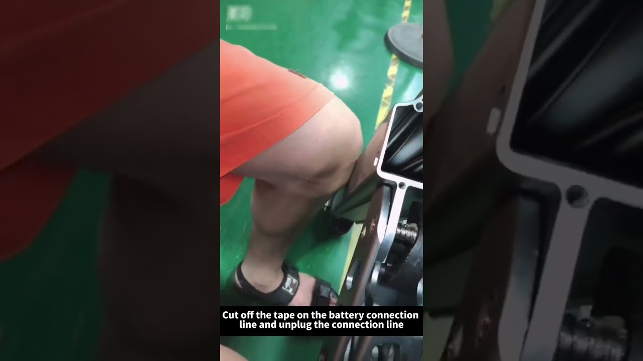 Tomofree K7PRO Escooter｜Remove the Battery