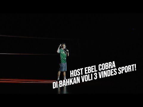 EBEL COBRA MEMPERSEM BAHKAN VOLI 3 - VINDES SEBAGAI HOST