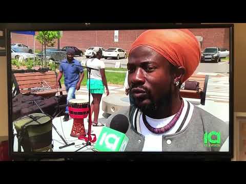 Bonga, interview ICI TÉLÉVISION.