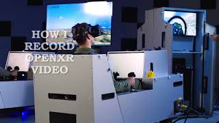 How I record OpenXR video (no sound) #openxr #vr #obs