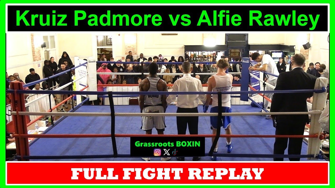 Kruiz Padmore vs Alfie Rawley​ - FULL FIGHT - 2BX Gym Home Show (28/11/25)