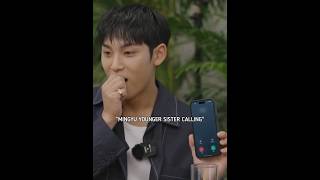 MINGYU calling his sister than there's HOSHI calling his sister🤣😆#seventeen#hoshi#the8mingyu