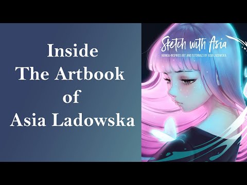 Sketch With Asia - The artbook of Asia Ladowska - Flipthrough | Book flip