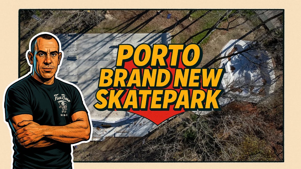 Porto's INSANE New Skatepark is a Skater's Paradise