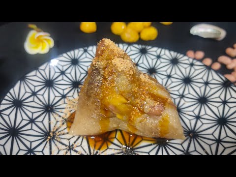 74.南部粽 【 私房食譜 】 好吃的粽子撇步藏在細節裡,從選米~煮粽子,淋醬汁都有完整的解說.