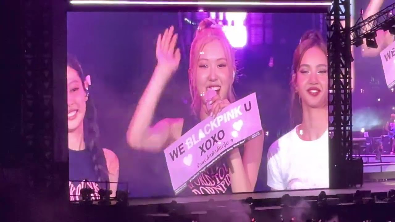 4K BLACKPINK BORN PINK ENCORE IN BANGKOK DAY 2  Encore^^