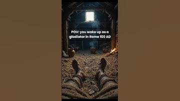 POV: you wake up as a gladiator in Rome 100 AD #ai #pov #history #shorts #aiart #cinematic