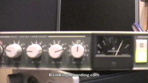 Nashville Recording Guy! Smart Research/Allen Smart C2 Compressor @ Rain King Recording Studios