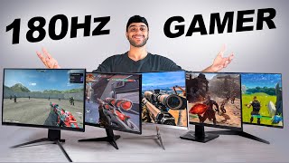 TOP 7 Monitores GAMER BARATO Custo-Benefício 2026 até 180hz - BARATO DE VERDADE