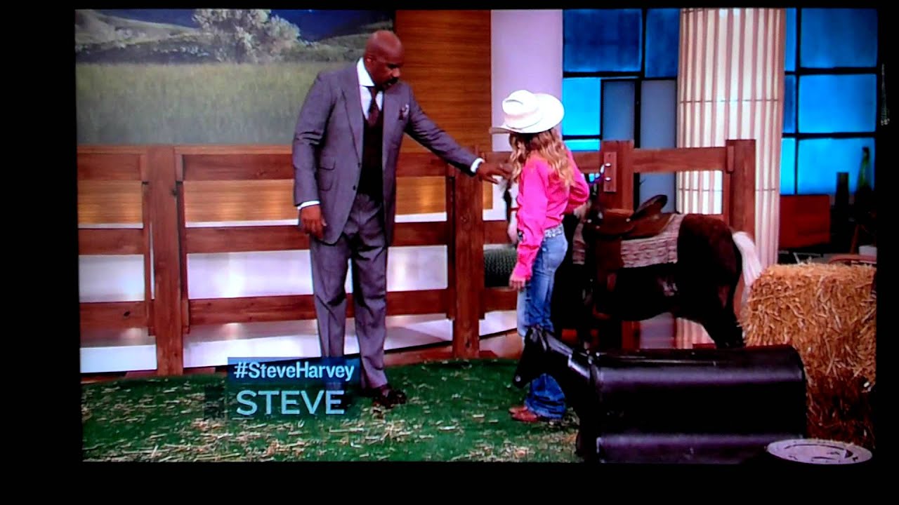 Steve Harvey Steps In Horse Poop YouTube