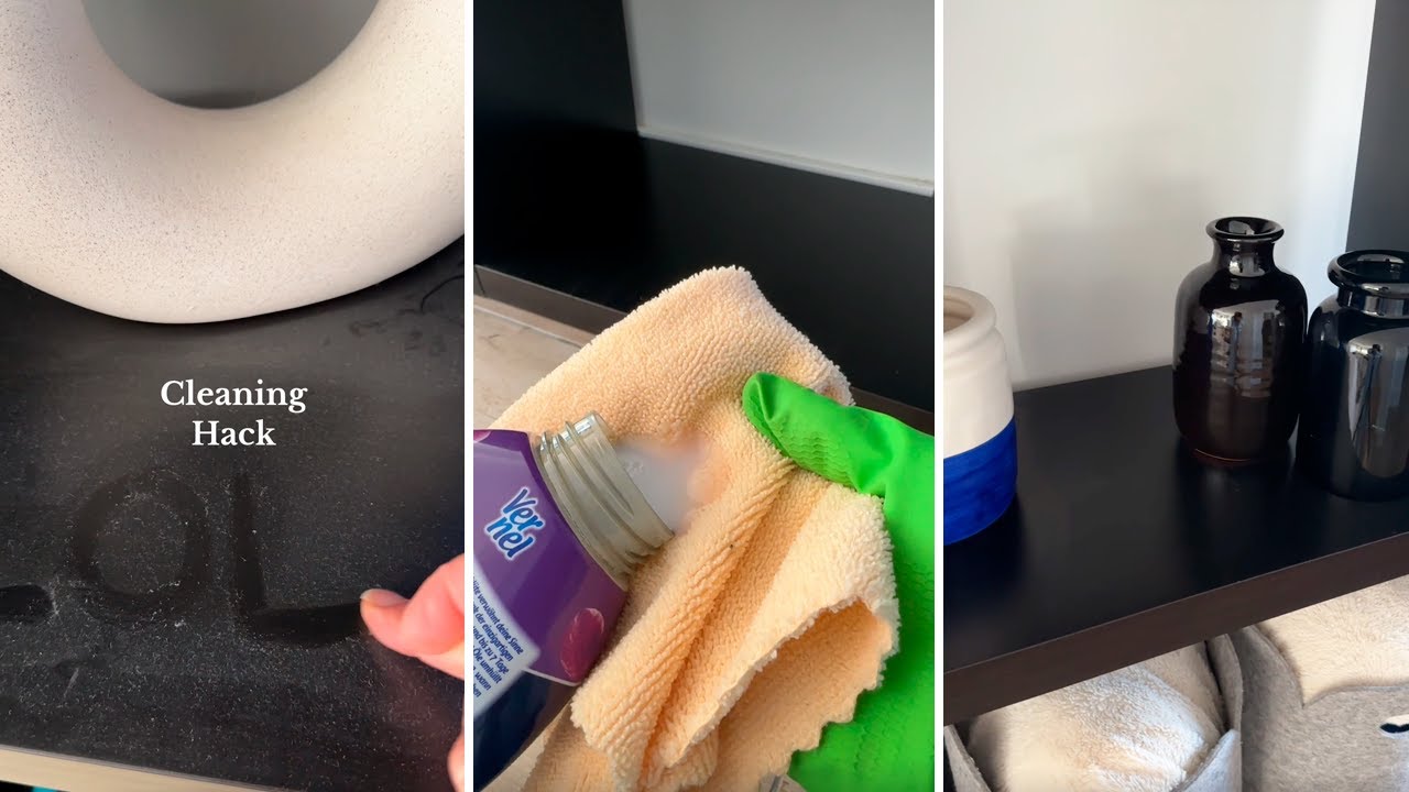 Cleaning Hack! 🌬️ By wiping down furniture with fabric softener - YouTube