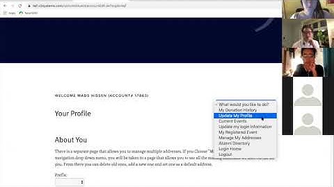 College Student Network - How to use the Alumni Database